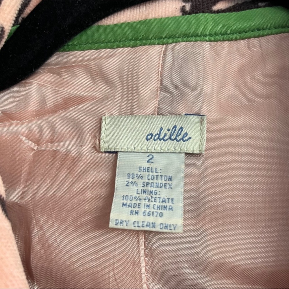 Odille Anthropologie 2 Scroll jacket coat - Picture 5 of 7